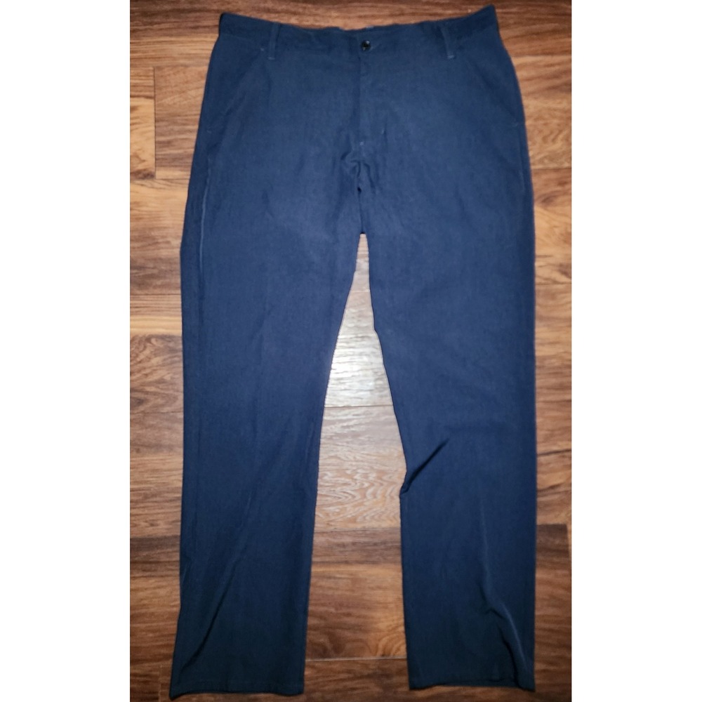 TravisMathew Open To Close Mens Navy Blue Performance Golf Pants 36x32 74137-00